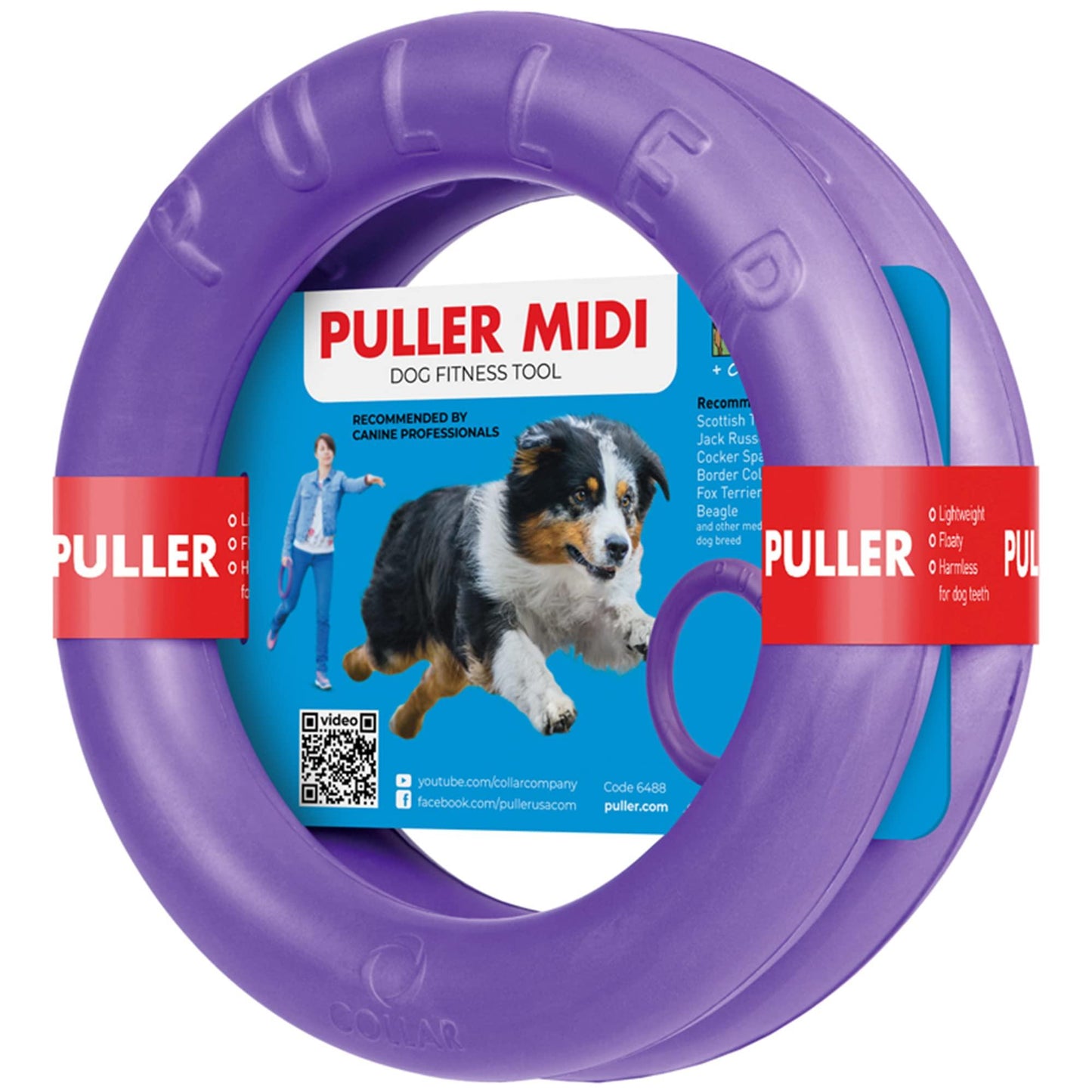 Puller Midi Dog Ring Toy