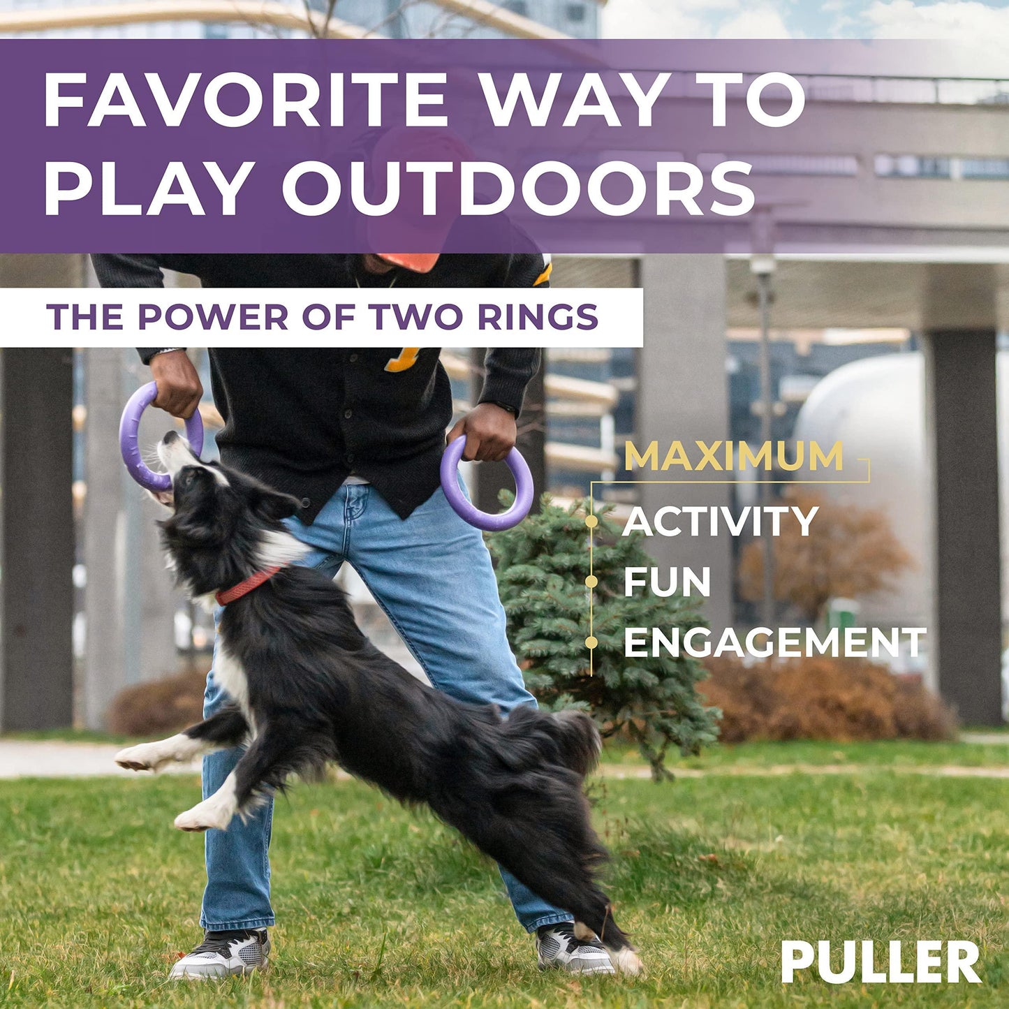 Puller Midi Dog Ring Toy