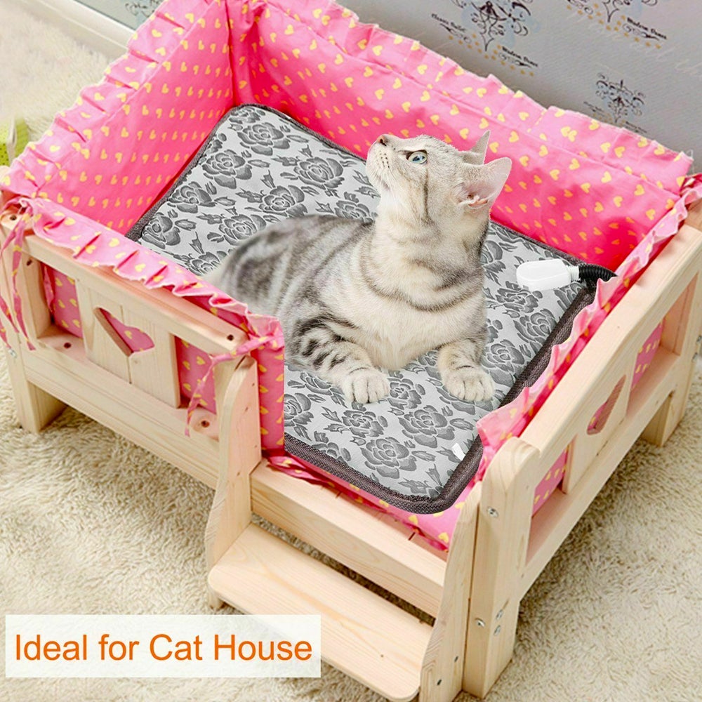 Thermal heating waterproof pet bed pad.