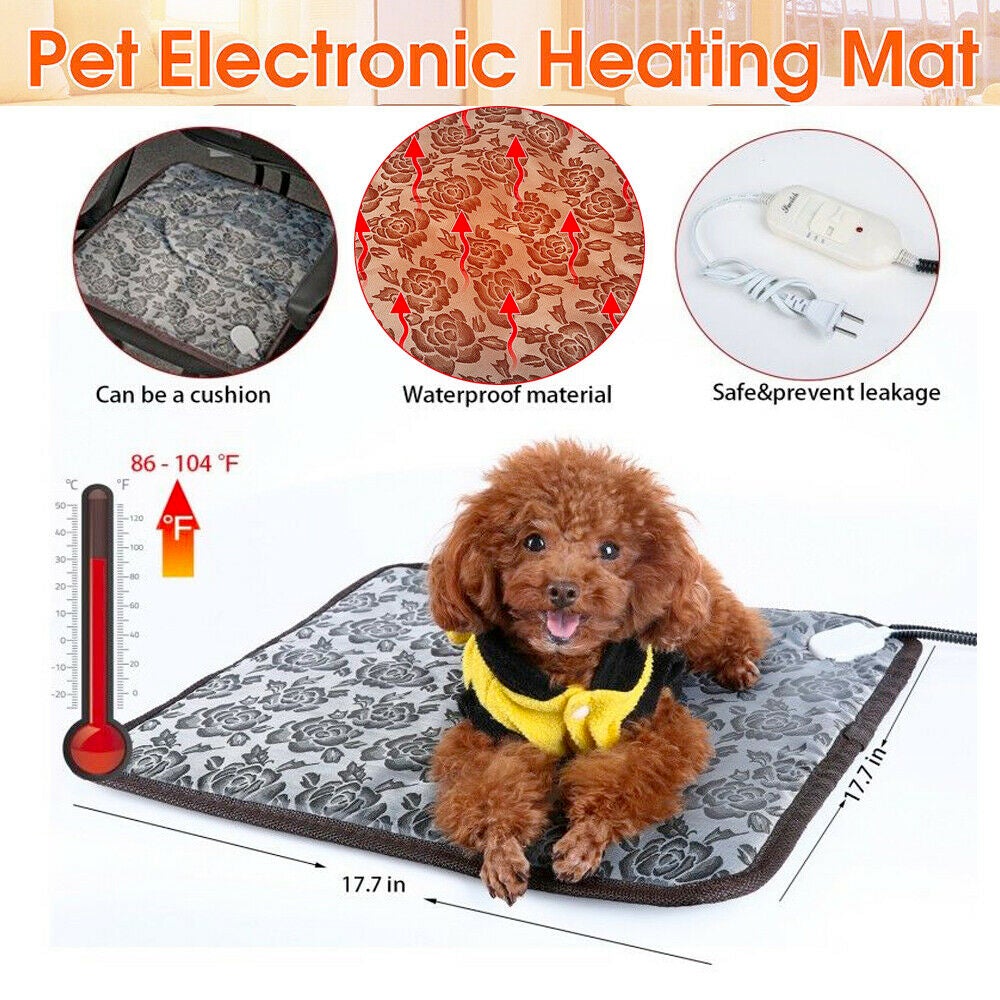 Thermal heating waterproof pet bed pad.