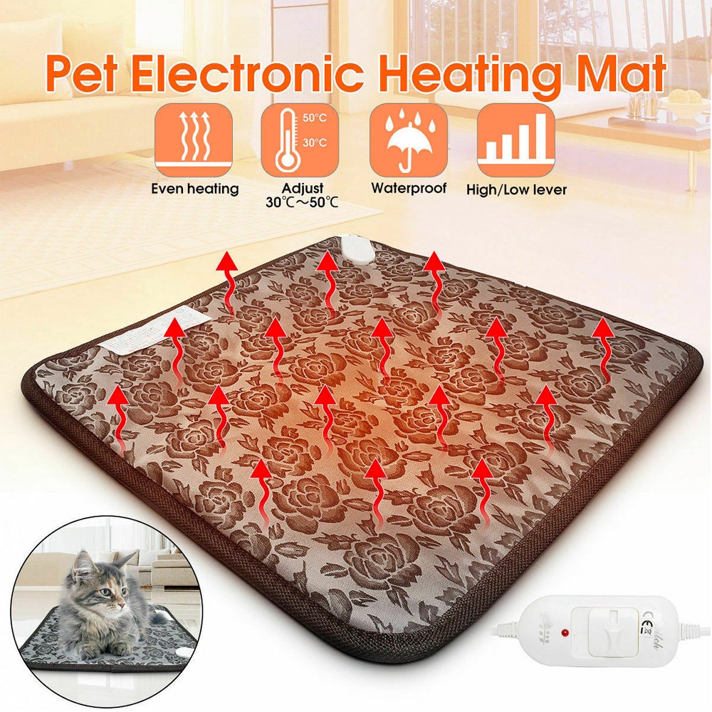 Thermal heating waterproof pet bed pad.