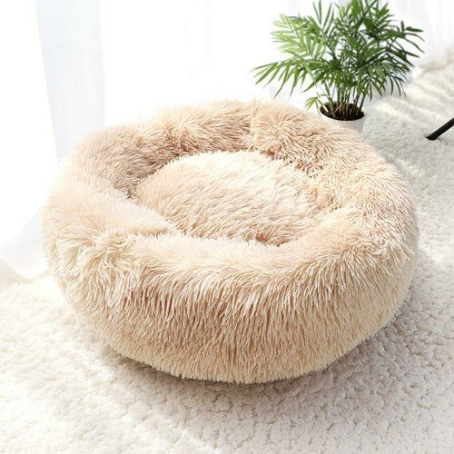 Plush cat bed/house.