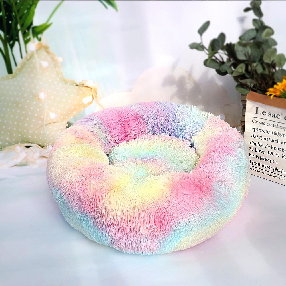 Plush cat bed/house.