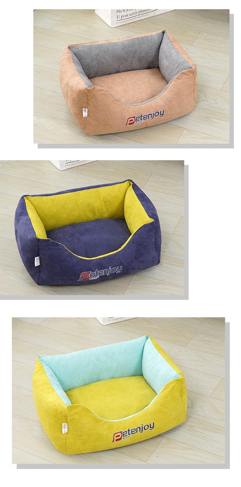 Super soft pet bed.