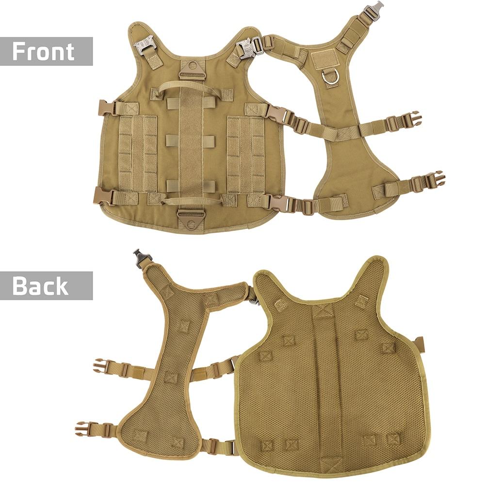 Military Tactical Dog Harness/Training Harness Vest c/w Leash.